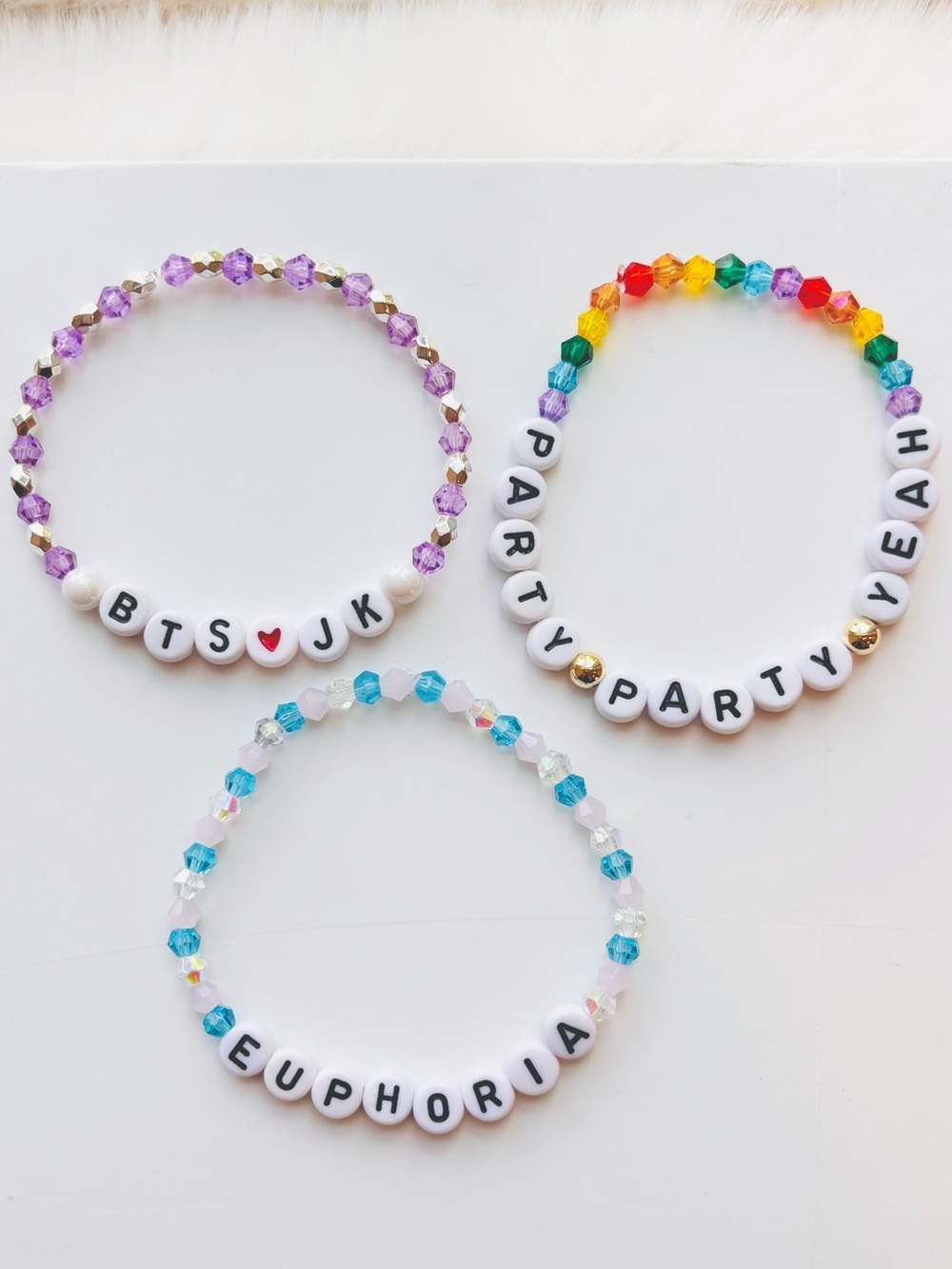 (3pcs) BTS JUNGKOOK BRACELET BUNDLE